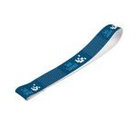 Smycz SUBLIMACJA Short Slim I (15 mm) wykonana z poliestru z recyklingu (100% rPET), jednostronna sublimacja i pełna personalizacja - 301 - Biały