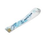 Lanyard SUBLIMATION Kort I (20 mm) i polyester, enkeltsidet sublimering og fuldt tilpasselig - 301 - Hvid