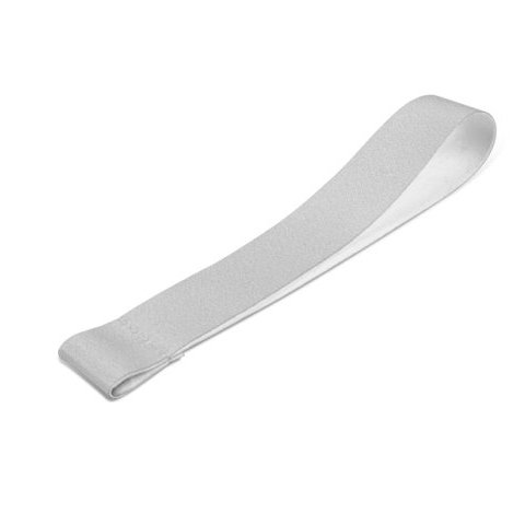 Lanyard SUBLIMATION Kort I (20 mm) i polyester, enkeltsidet sublimering og fuldt tilpasselig - 301 - Hvid