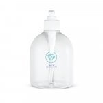 REFLASK 500. Pullo annostelijalla PE- ja PP-muovista, 500 ml - Valkoinen